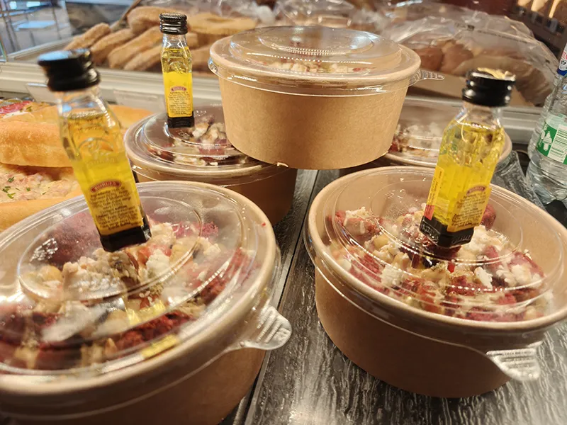 Les salades de L'Enfariné du Roc Les salades de L'Enfariné du Roc